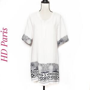 HD in Paris silk Teagan safari dress